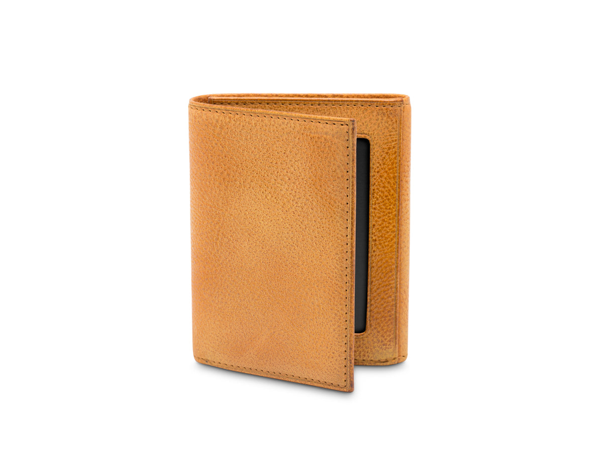 Bosca Men's Dolce Collection Double ID Trifold Wallet