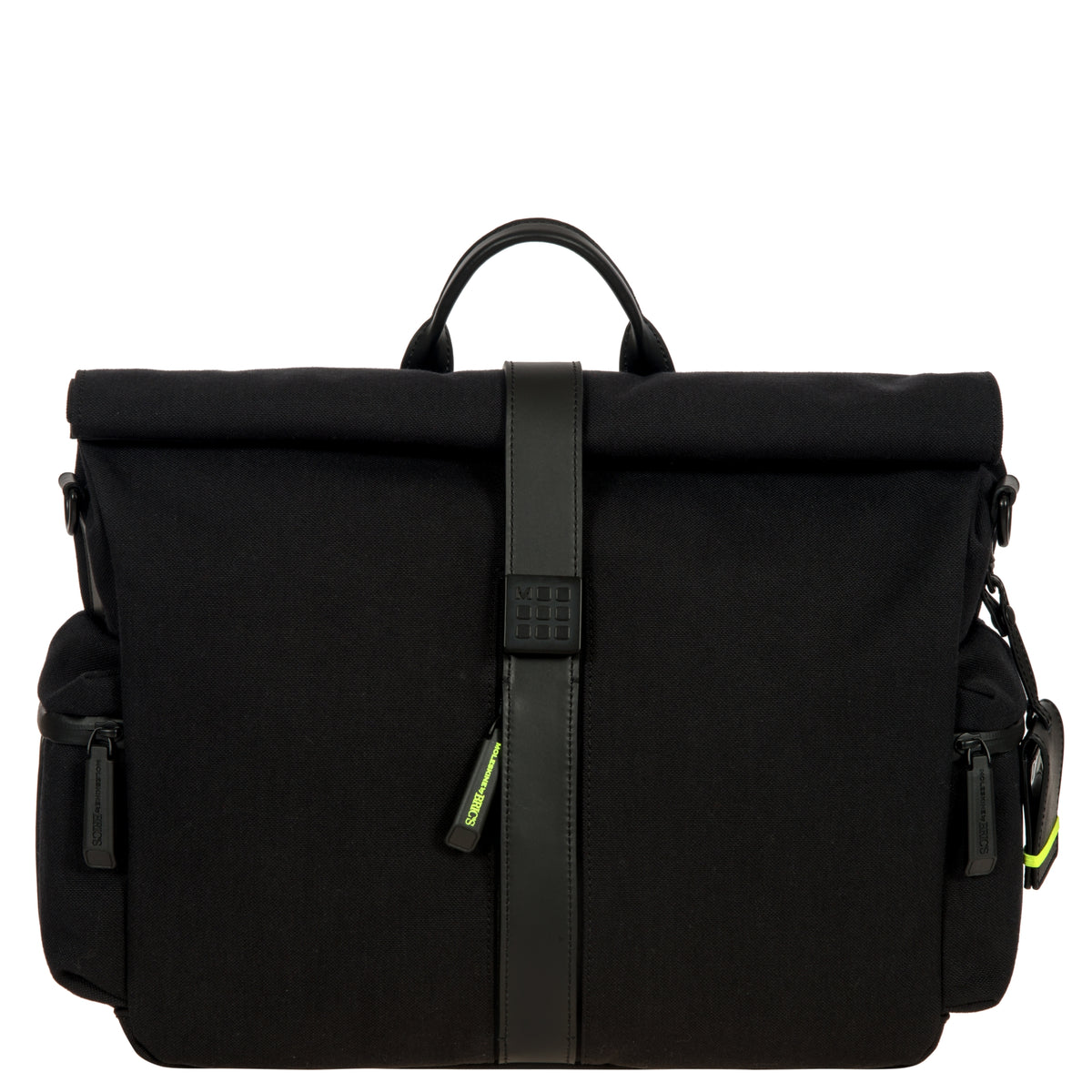 Bric's Men's Moleskine Roll-Top Tablet Business Laptop Messenger Bag ...