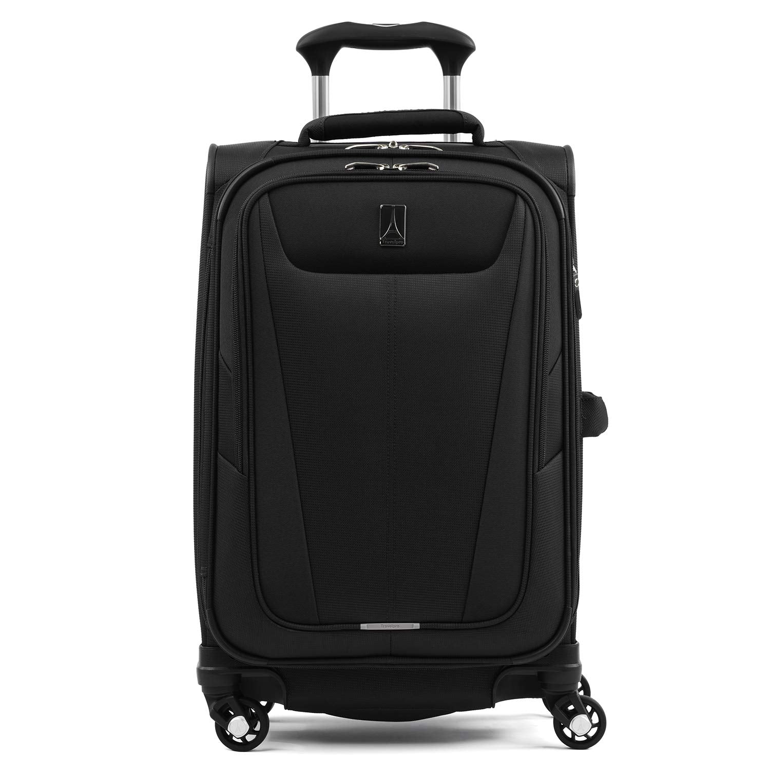 LIGHT FLIGHT Carry On Luggage Airline Approved, Softside Suitcase with  Spinner Wheels 20 Inch Small Lightweight Carry-on Luggage with Front  Pockets