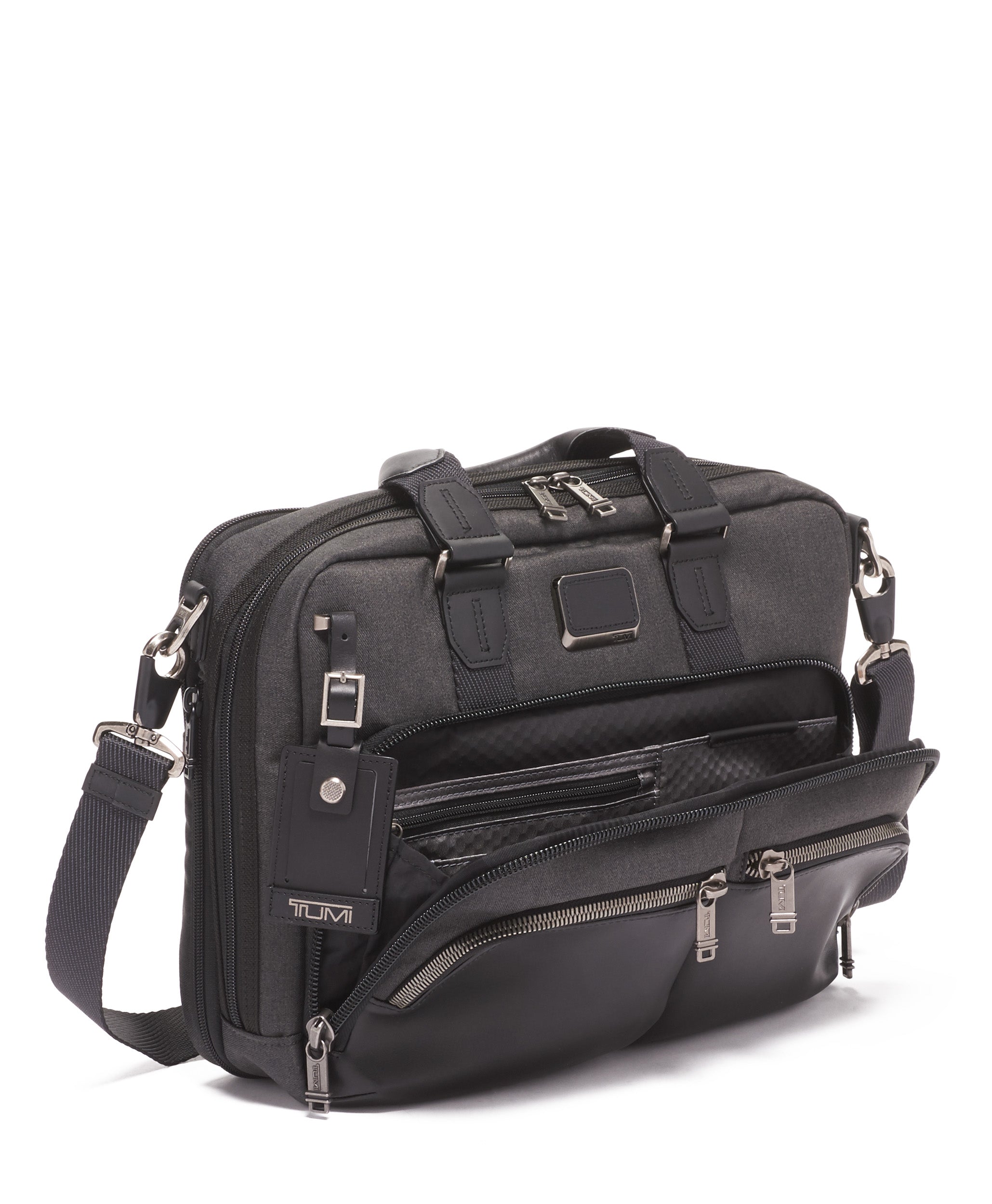 Tumi albany slim commuter brief review sales